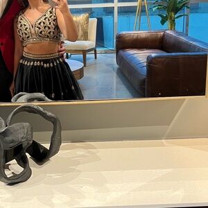 Beautiful Lashkarra dress for sale! Worn only once and has been dry cleaned.